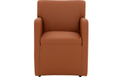 Goossens eetkamerstoel montana bruin leer - 8260628-goossens-montana-eetkamerstoel-leer-bruin-01