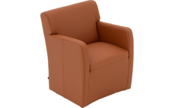 Goossens eetkamerstoel montana bruin leer - 8260628-goossens-montana-eetkamerstoel-leer-bruin-01