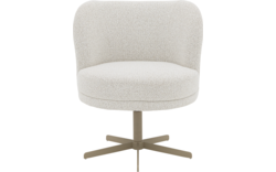 Goossens eetkamerstoel bologna beige stof - 8260630-goossens-bologna-eetkamerstoel-stof-beige-01