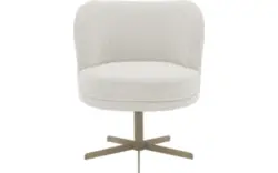 Goossens eetkamerstoel bologna beige stof - 8260630-goossens-bologna-eetkamerstoel-stof-beige-01