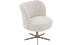 Goossens eetkamerstoel bologna beige stof - 8260630-goossens-bologna-eetkamerstoel-stof-beige-01