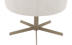 Goossens eetkamerstoel bologna beige stof - 8260630-goossens-bologna-eetkamerstoel-stof-beige-01