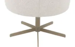 Goossens eetkamerstoel bologna beige stof - 8260630-goossens-bologna-eetkamerstoel-stof-beige-01