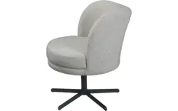 Goossens eetkamerstoel bologna beige stof - 8260631-goossens-bologna-eetkamerstoel-stof-beige-01