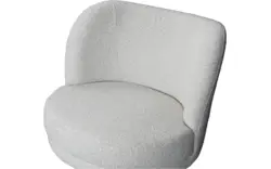 Goossens eetkamerstoel bologna beige stof - 8260631-goossens-bologna-eetkamerstoel-stof-beige-01