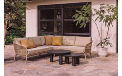 Goossens loungeset sorrento beige buitenstof - 8260640-goossens-roef-tuintafels-glas-01