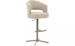 Goossens excellent barstoel roma beige stof - 8260655-goossens-excellent-roma-barstoel-stof-01
