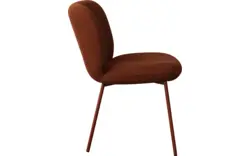 Goossens basic eetkamerstoel eller bruin stof - 8260657-goossens-basic-eller-eetkamerstoel-stof-bruin-01