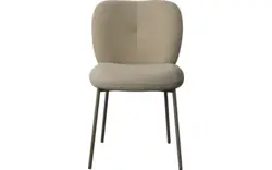 Goossens basic eetkamerstoel eller beige stof - 8260658-goossens-basic-eller-eetkamerstoel-stof-beige-02