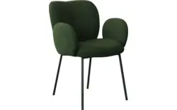 Goossens basic eetkamerstoel eller groen stof - 8260660-goossens-basic-eller-eetkamerstoel-stof-groen-01