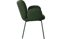 Goossens basic eetkamerstoel eller groen stof - 8260660-goossens-basic-eller-eetkamerstoel-stof-groen-01
