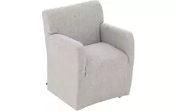 Goossens eetkamerstoel montana beige stof - 8260667-goossens-montana-eetkamerstoel-stof-beige-01