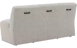 Goossens eetkamerbank montana beige stof - 8260668-goossens-montana-eetkamerstoel-stof-beige-01