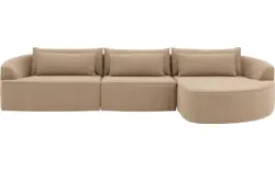 Goossens loungebank silas bruin stof - 8260670-gespiegeld-02
