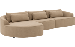 Goossens loungebank silas bruin stof - 8260670-goossens-silas-bank-stof-bruin-01