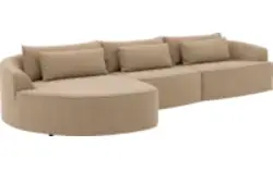 Goossens loungebank silas bruin stof - 8260670-goossens-silas-bank-stof-bruin-01