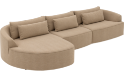 Goossens loungebank silas bruin stof - 8260670-goossens-silas-bank-stof-bruin-01