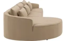 Goossens loungebank silas bruin stof - 8260670-goossens-silas-bank-stof-bruin-01