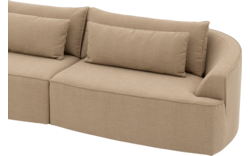 Goossens loungebank silas bruin stof - 8260670-goossens-silas-bank-stof-bruin-01