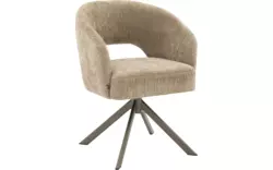 Goossens excellent eetkamerstoel ilse beige stof - 8260730-goossens-excellent-ilse-eetkamerstoel-stof-bruin-01