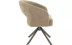 Goossens excellent eetkamerstoel ilse beige stof - 8260730-goossens-excellent-ilse-eetkamerstoel-stof-bruin-01