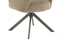 Goossens excellent eetkamerstoel ilse beige stof - 8260730-goossens-excellent-ilse-eetkamerstoel-stof-bruin-01