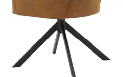 Goossens excellent eetkamerstoel ilse bruin micro leer - 8260732-goossens-excellent-ilse-eetkamerstoel-micro-leer-bruin-01