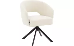 Goossens excellent eetkamerstoel ilse wit stof - 8260733-goossens-excellent-ilse-eetkamerstoel-stof-wit-01