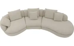 Goossens loungebank diana beige stof - 8260735-goossens-diana-bank-stof-beige-01