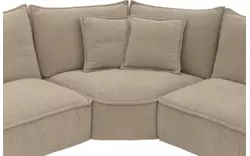 Goossens hoekbank tess bruin stof - 8260736-goossens-tess-bank-stof-bruin-01