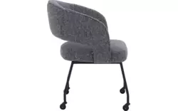 Goossens excellent eetkamerstoel ostuni grijs stof - 8260766-goossens-excellent-ostuni-eetkamerstoel-stof-grijs-01