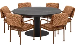 Goossens tuintafel cannes zwart leefbeton - 8260769-goossens-cannes-tuintafels-leefbeton-02