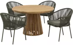 Goossens tuintafel idro onbewerkt teak - 8260778-goossens-idro-tuintafels-teak-01