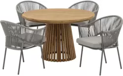 Goossens tuintafel idro onbewerkt teak - 8260779-goossens-idro-tuintafels-teak-02