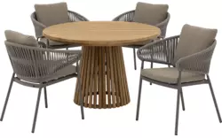 Goossens tuintafel idro onbewerkt teak - 8260783-goossens-idro-tuintafels-teak-02