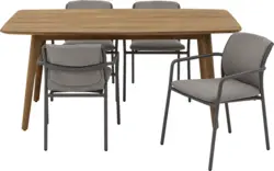 Goossens tuintafel lago onbewerkt teak - 8260786-goossens-lago-tuintafels-teak-02