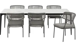 Goossens tuintafel mundi wit keramiek - 8260796-goossens-mundi-eettafel-keramiek-wit-02
