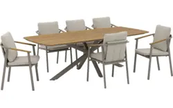 Goossens tuintafel toscane blank teak - 8260802-goossens-toscane-tuintafels-teak-01