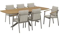 Goossens tuintafel toscane blank teak - 8260802-goossens-toscane-tuintafels-teak-02