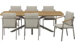 Goossens tuintafel toscane blank teak - 8260802-goossens-toscane-tuintafels-teak-01