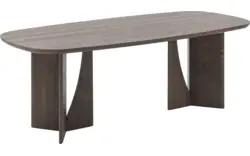 Goossens eettafel slim donker bruin eiken - 8260812-goossens-slim-eettafel-eiken-donker-bruin-01