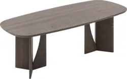 Goossens eettafel slim donker bruin eiken - 8260812-goossens-slim-eettafel-eiken-donker-bruin-01