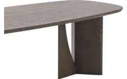 Goossens eettafel slim donker bruin eiken - 8260812-goossens-slim-eettafel-eiken-donker-bruin-01
