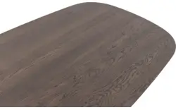 Goossens eettafel slim donker bruin eiken - 8260812-goossens-slim-eettafel-eiken-donker-bruin-01