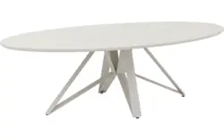 Goossens eettafel sabbia wit spraybeton - 8260848-goossens-sabbia-eettafel-spraybeton-wit-01