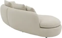 Goossens loungebank diana beige stof - 8260868-gespiegeld-13