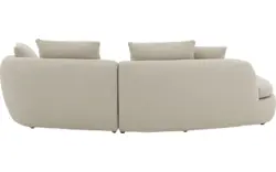 Goossens loungebank diana beige stof - 8260868-gespiegeld-13