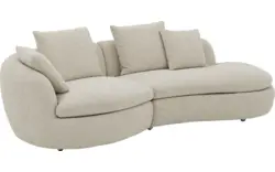 Goossens loungebank diana beige stof - 8260868-goossens-diana-bank-stof-beige-01
