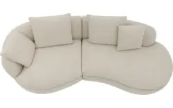Goossens loungebank diana beige stof - 8260868-goossens-diana-bank-stof-beige-01