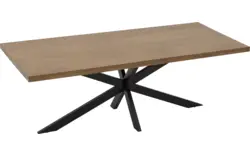 Goossens basic eettafel lecca bruin mango - 8260877-goossens-basic-lecce-eettafel-mango-bruin-15